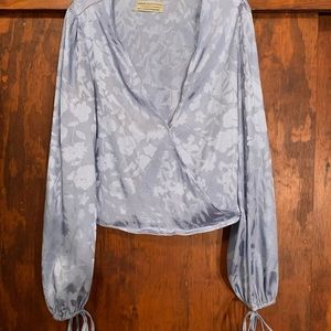 Urban Outfitters Silk Floral Top